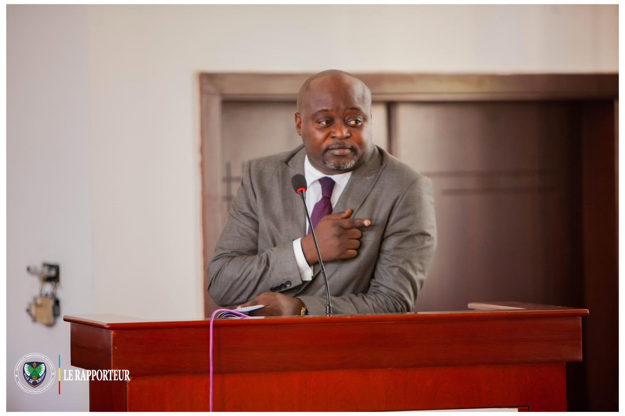 Jean-Jacques Tembele Buku, discours à l'Assemblée provinciale de Kinshasa